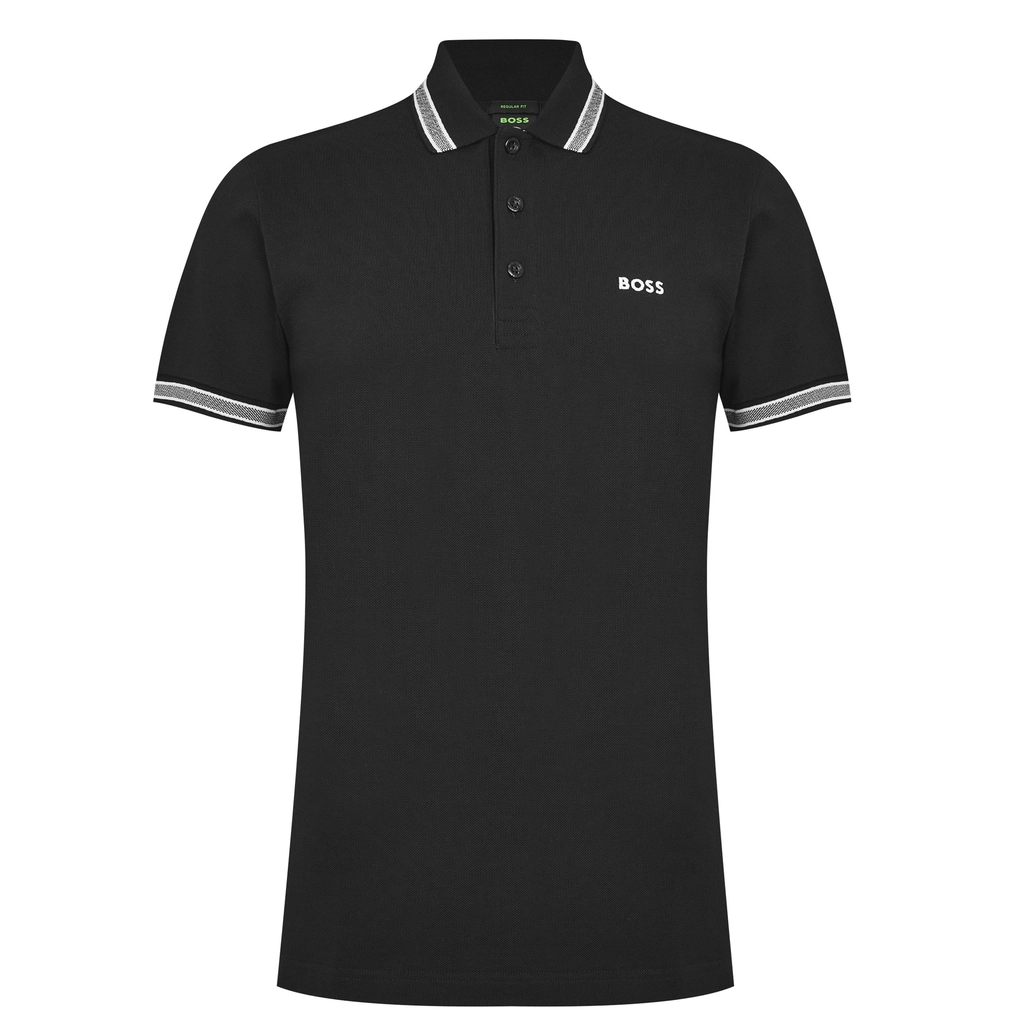 Hugo Boss Paddy Polo Shirt - Black 001